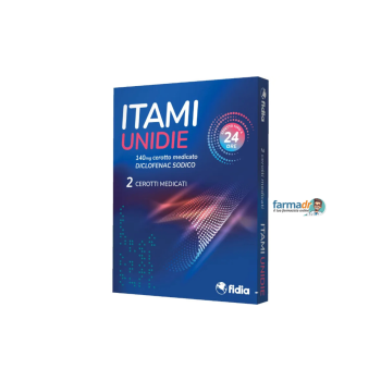 Itami unidie 2 cerotti medicati 140mg 