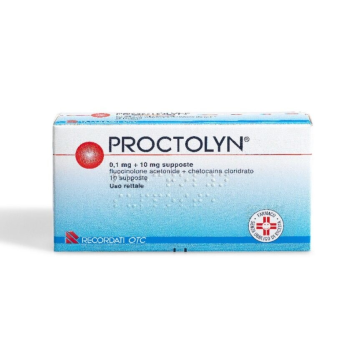 Proctolyn*10supp 0,1mg+10mg