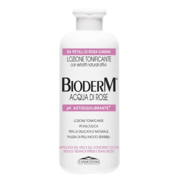 Bioderm acqua di rose 500 ml