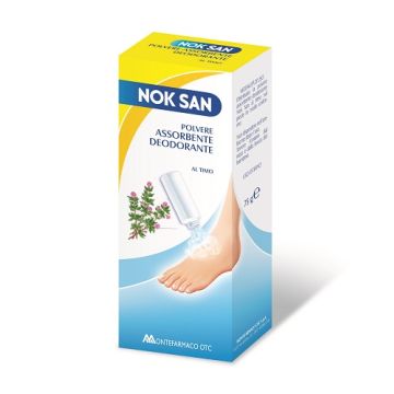 Nok san polvere assorbente deodorante 75 g