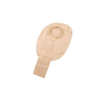 Flexima 3s con sistema di scarico e chiusura in velcro sacca ileostomia midi beige 65mm 30 pezzi