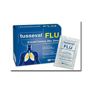 Tusseval flu 12 bustine solubili