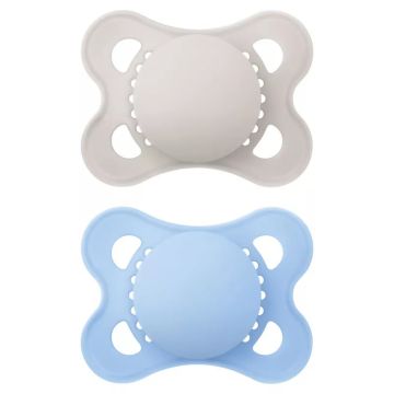 Mam succhietto original 2-6 mesi silicone maschio 2 pezzi