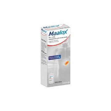 Maalox sospensione orale  250ml 4%+3,5%